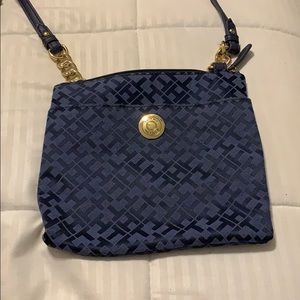 Blue Tommy Hilfiger purse